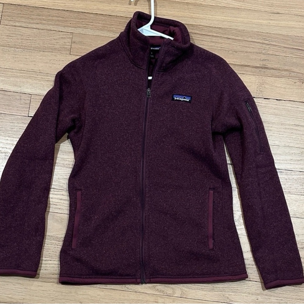 Patagonia Women's Full-Zip Jacket in Burgundy